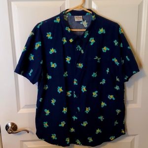 Pokemon Team Squirttle Button Down Shirt